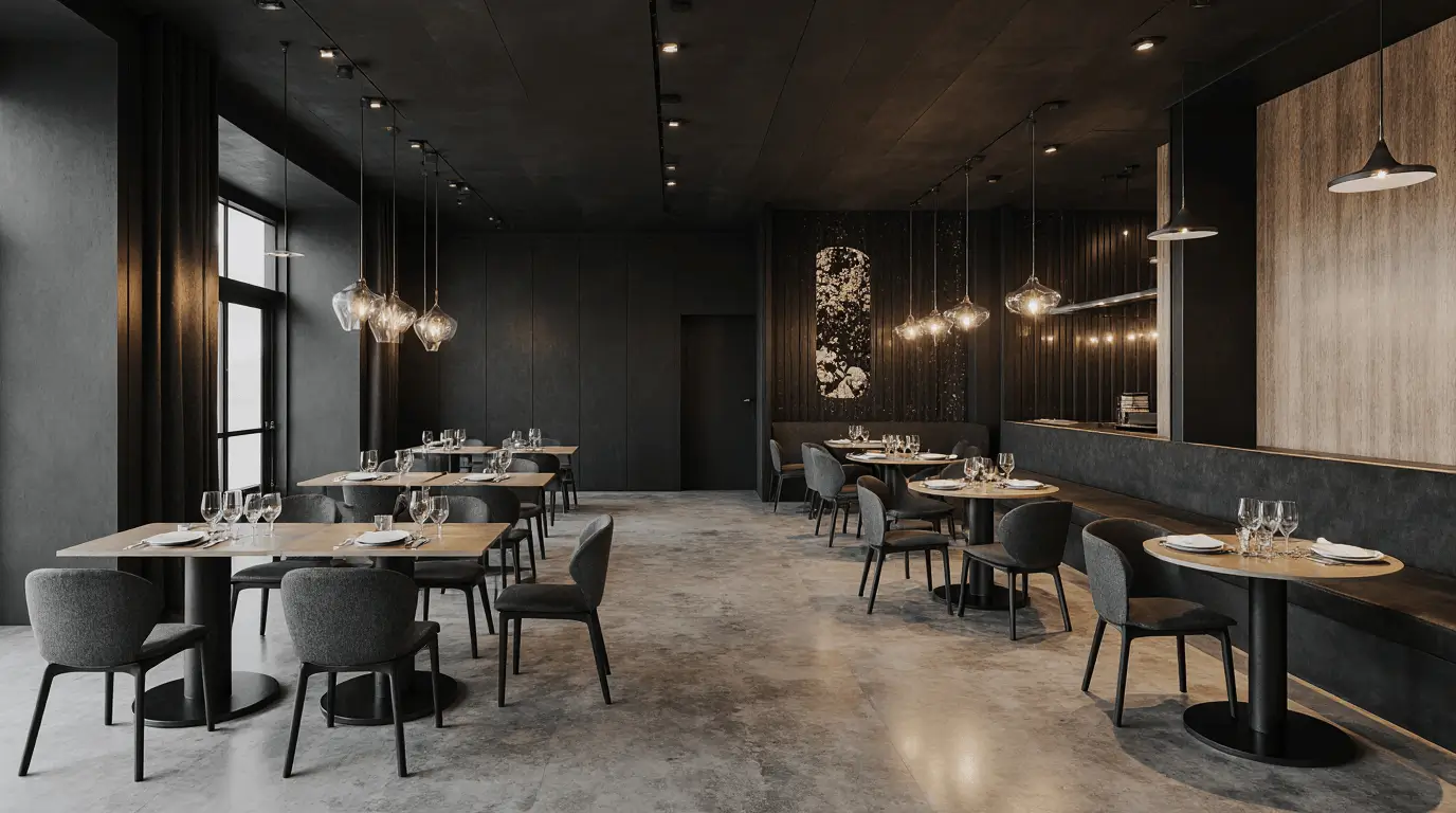 commercial restaurant interior design