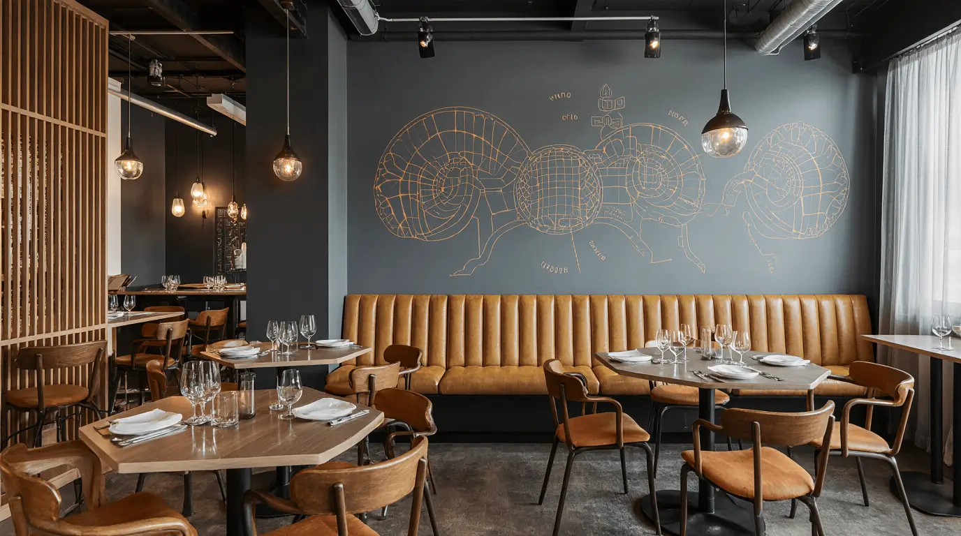 commercial restaurant interior design