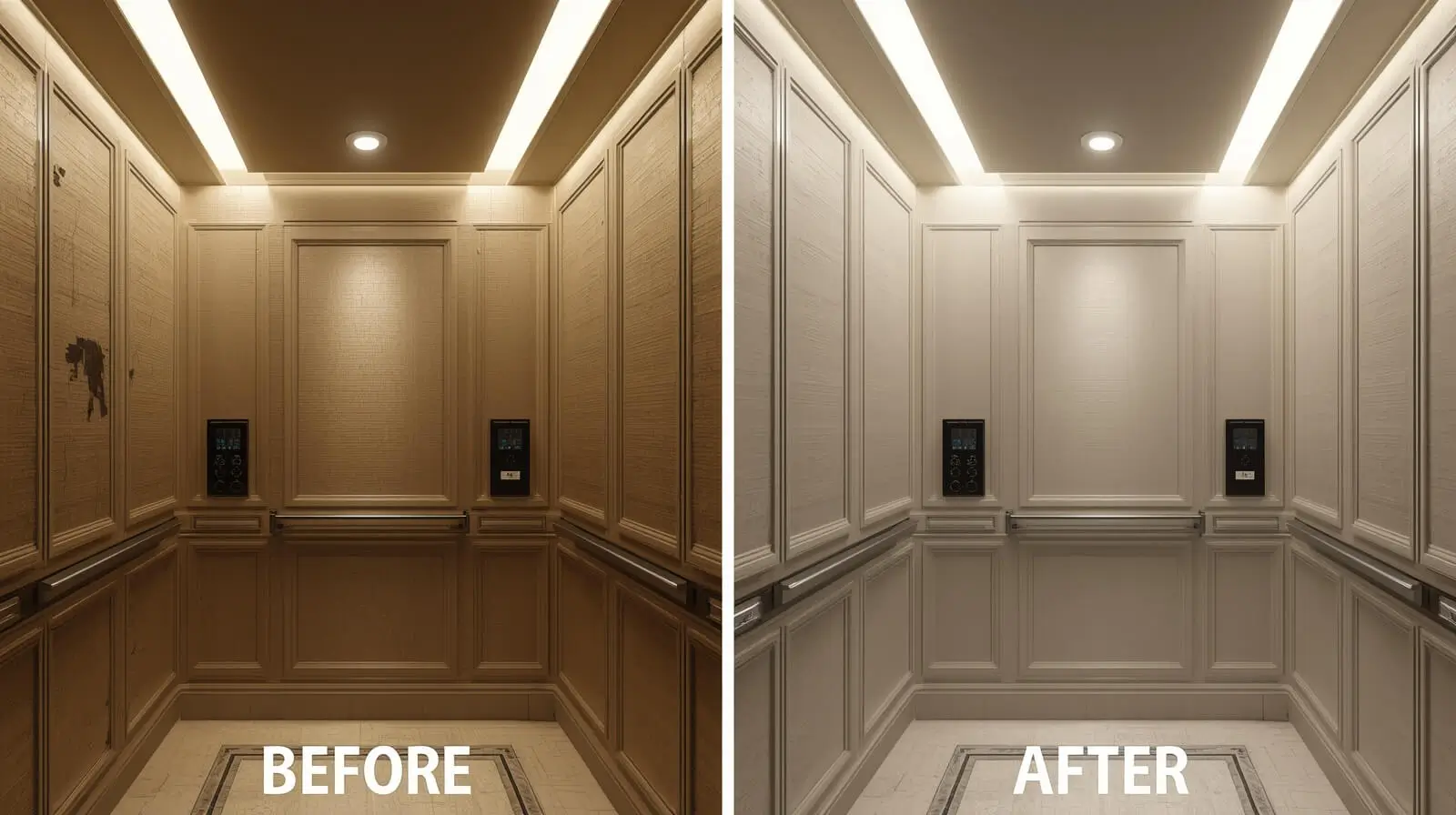 elevator cab interior design