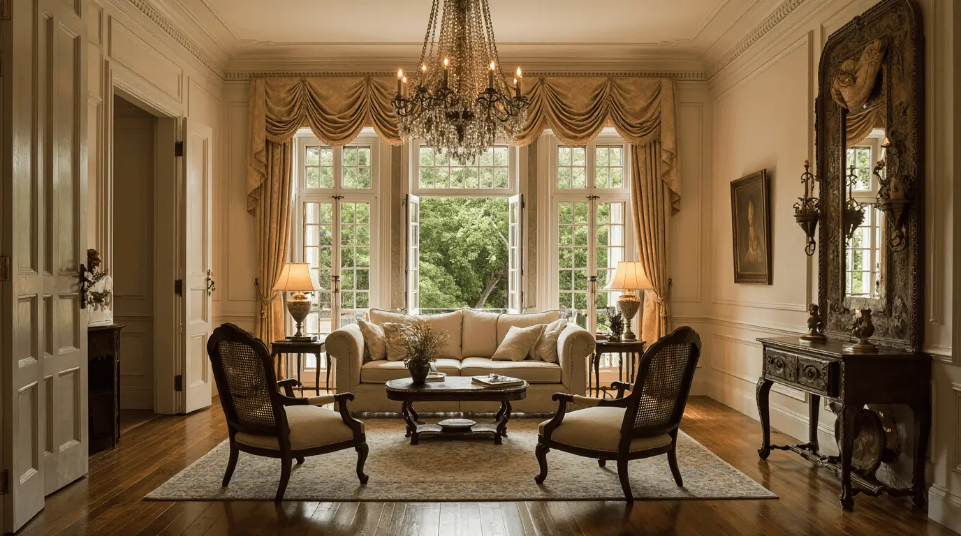 french colonial interior design