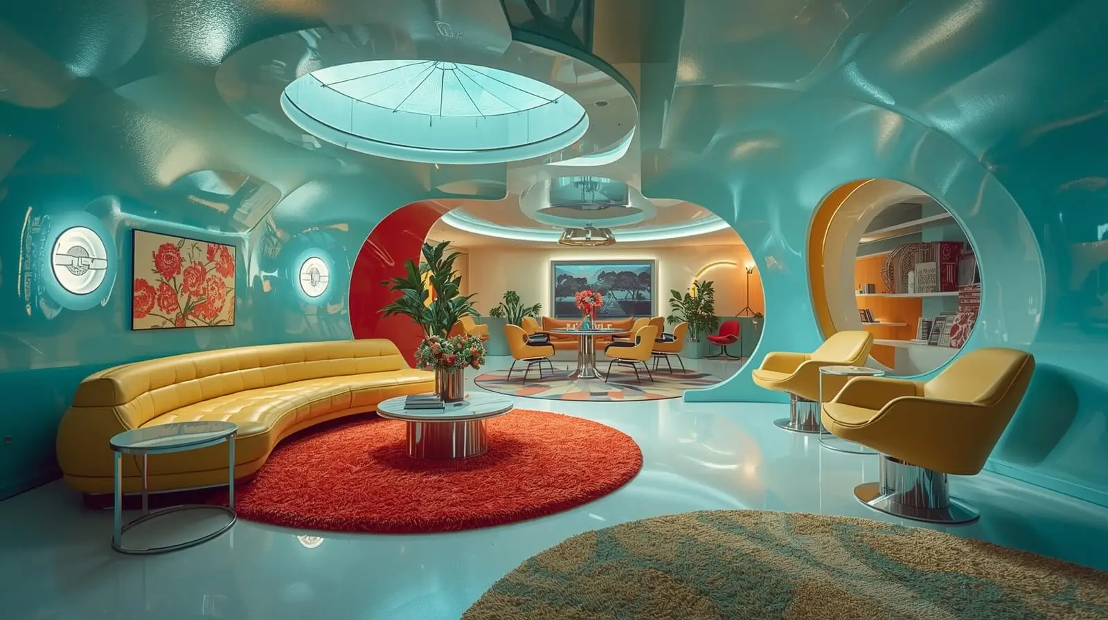 futuristic interior design