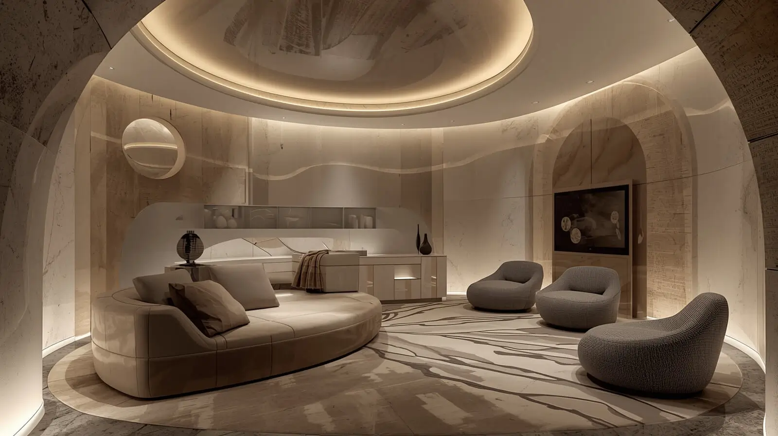 futuristic interior design