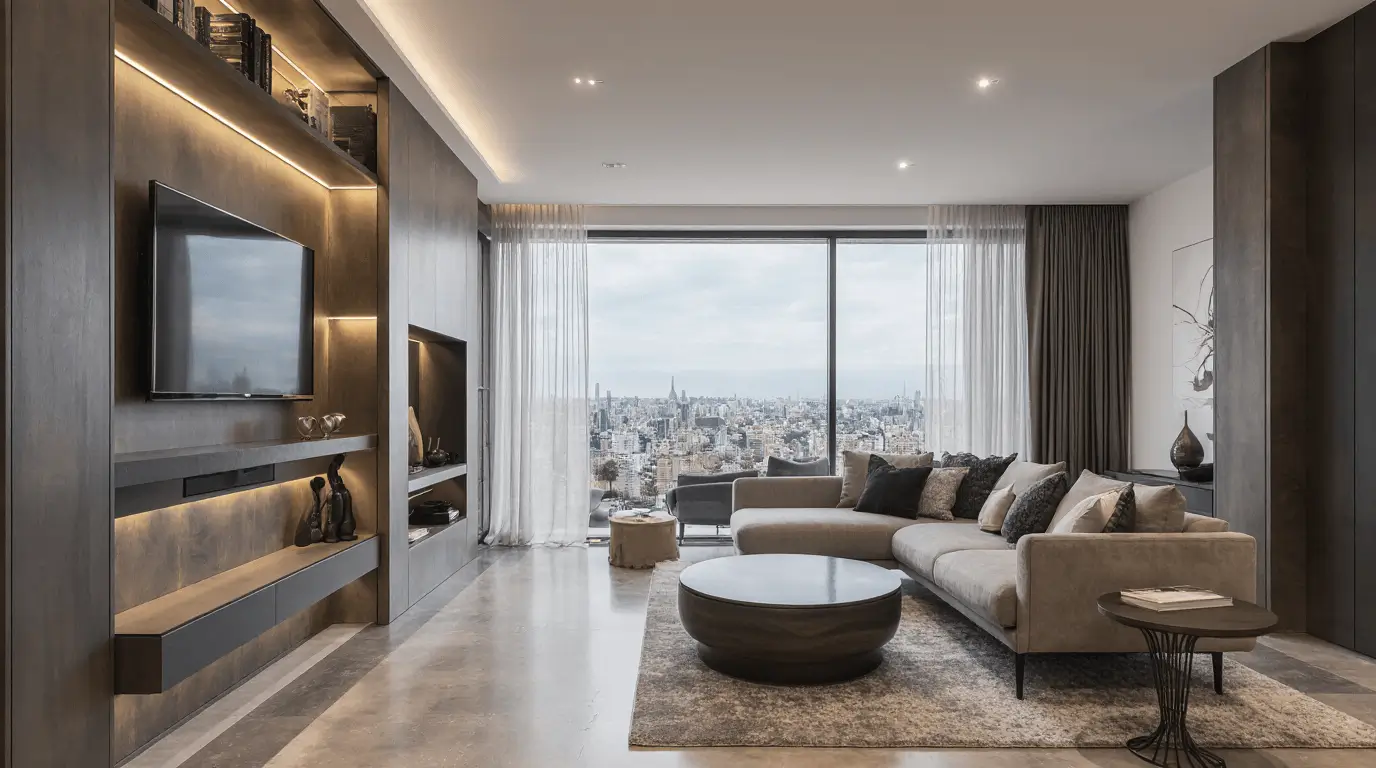 high rise apartment interior design