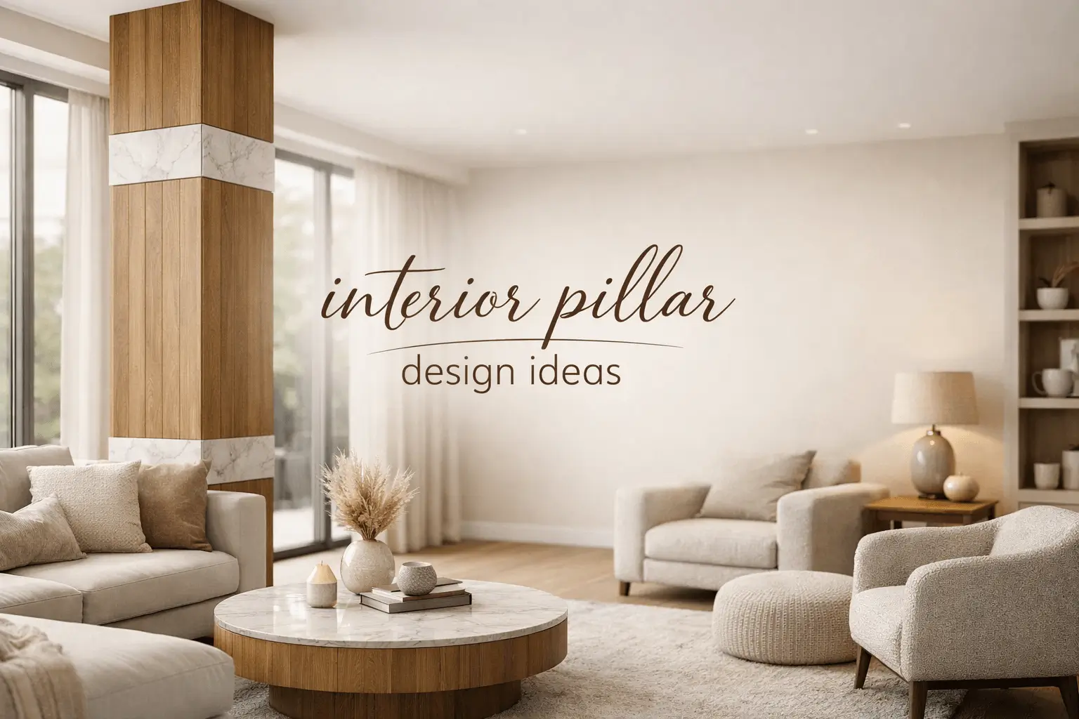 interior pillar design ideas
