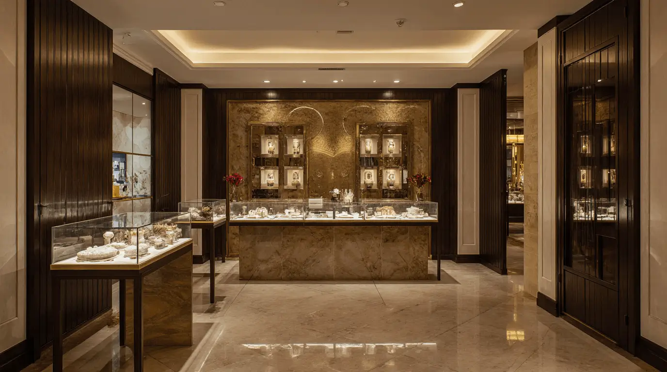 jewelry store interior design companies