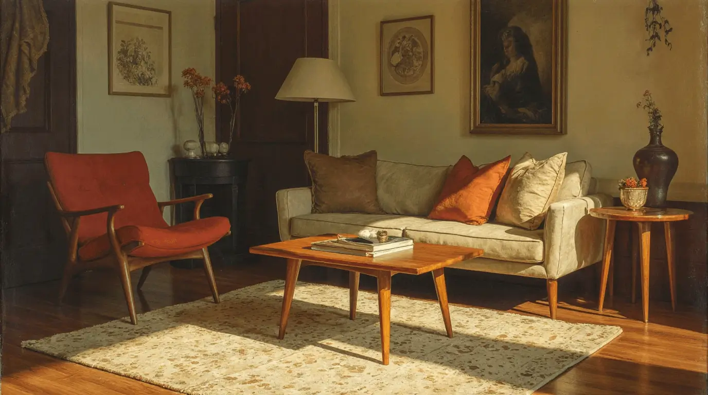 mid century modern interior design