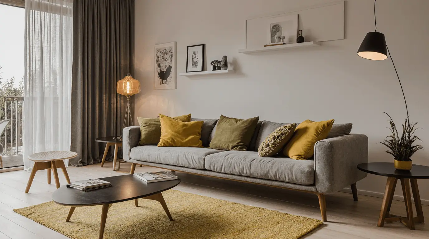 mid century modern interior design