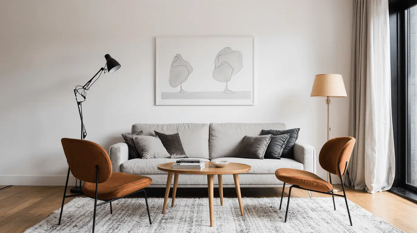 mid century modern interior design