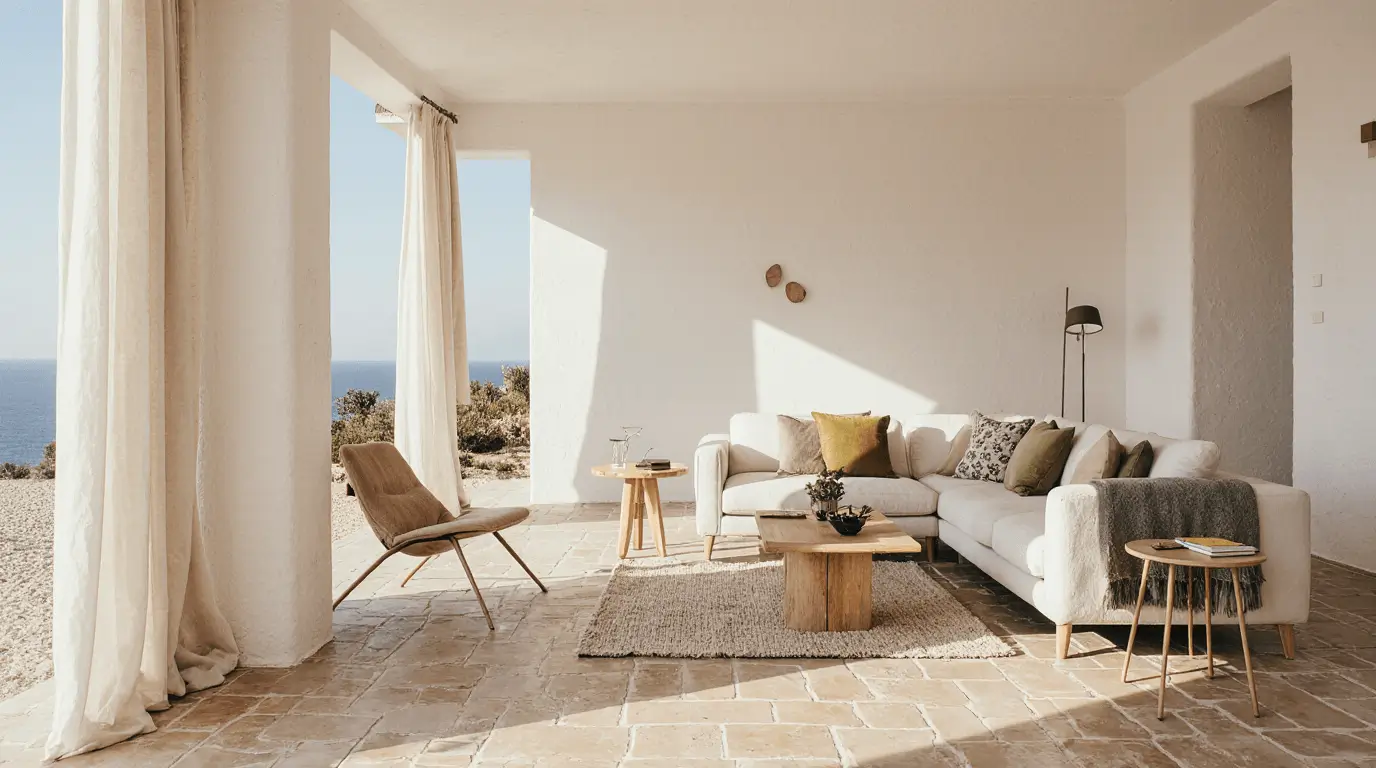 modern mediterranean interior design