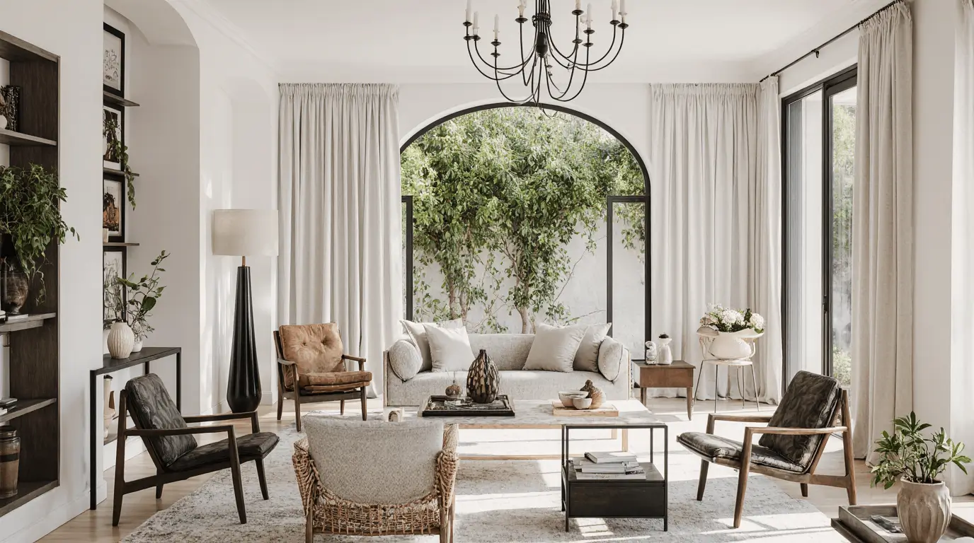 modern mediterranean interior design