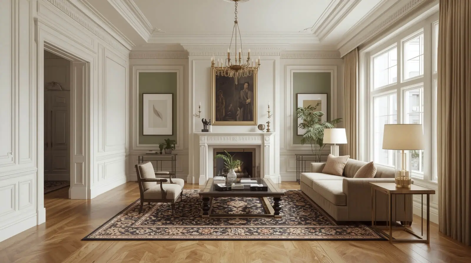 modern victorian interior design