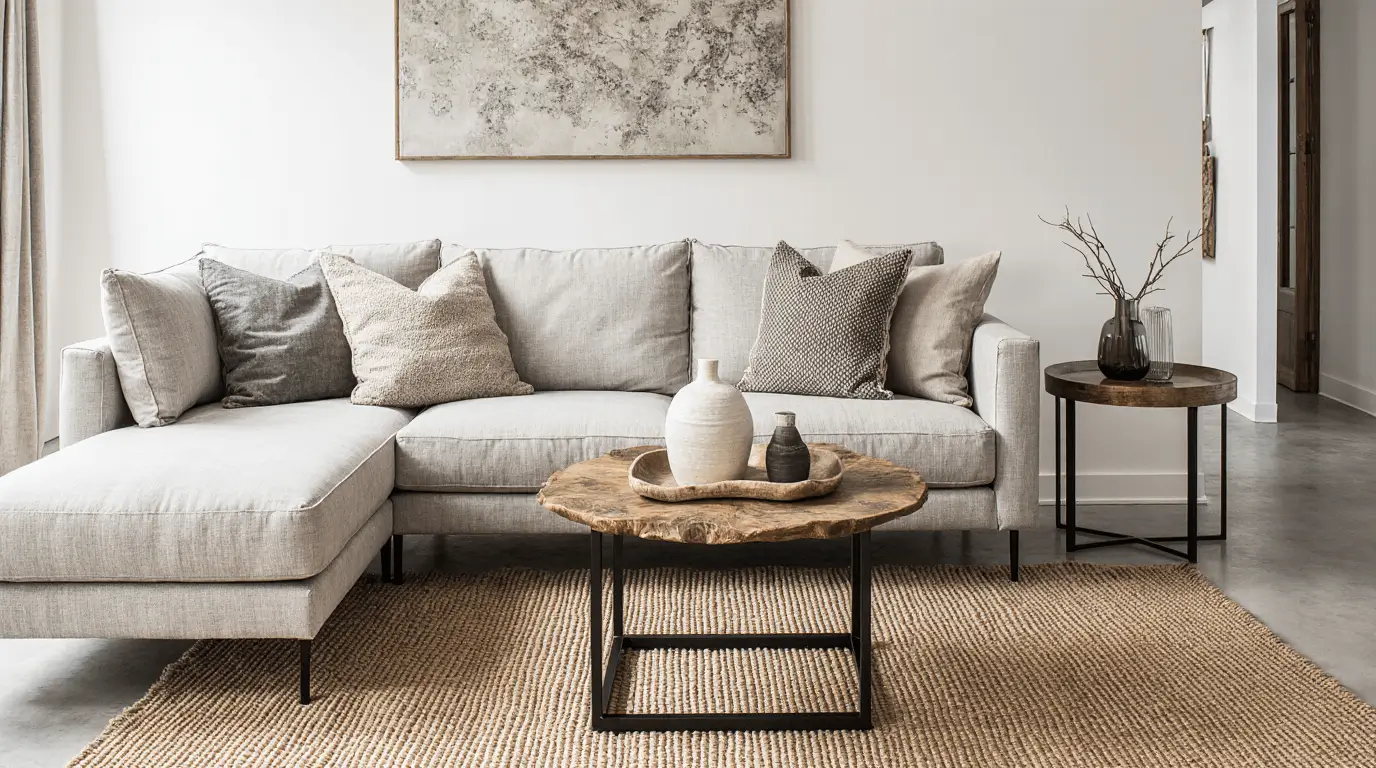 modern wabi sabi interior design