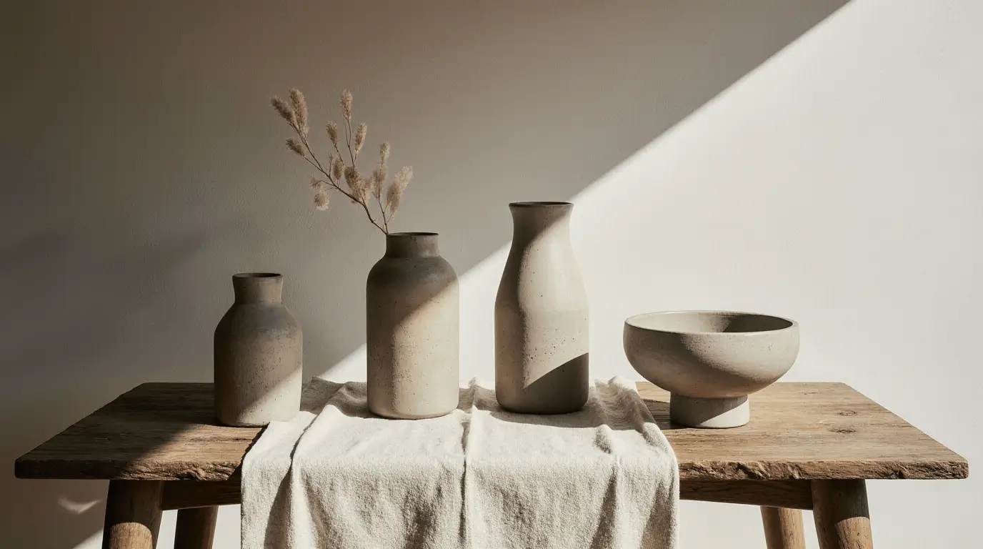 modern wabi sabi interior design