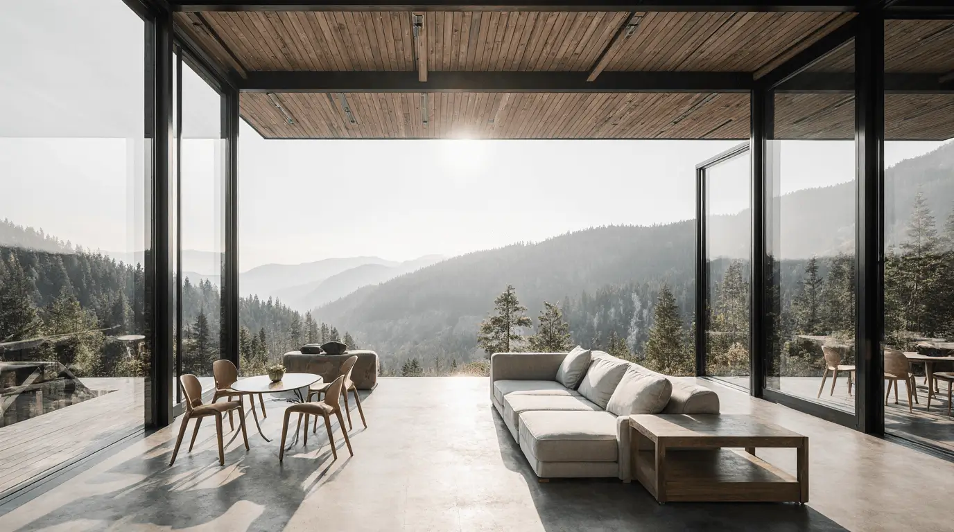 mountain modern interior design