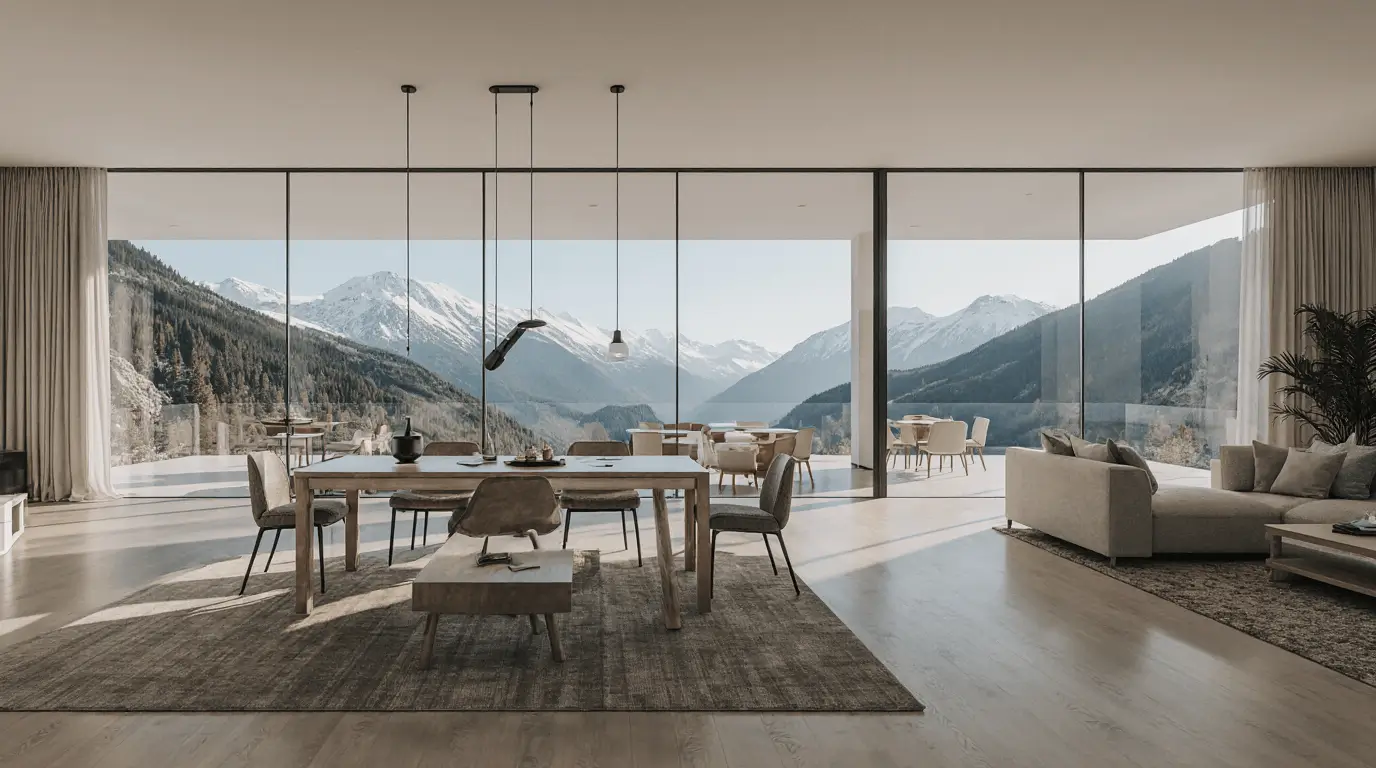 mountain modern interior design