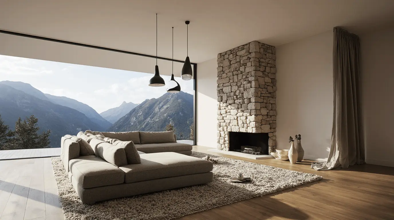 mountain modern interior design