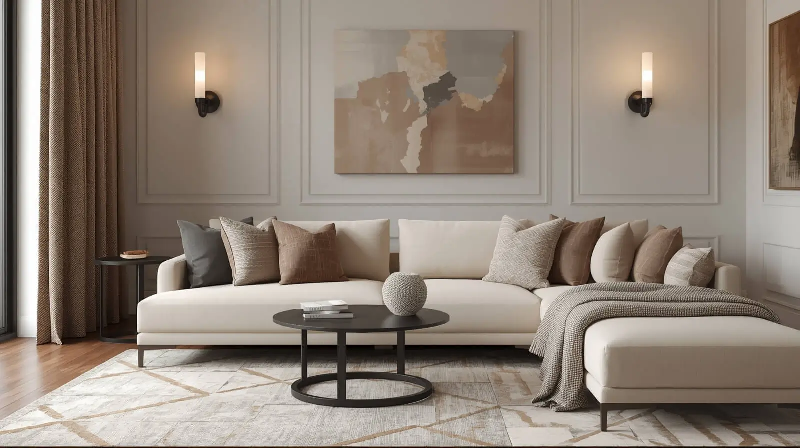 opposition rhythm in interior design