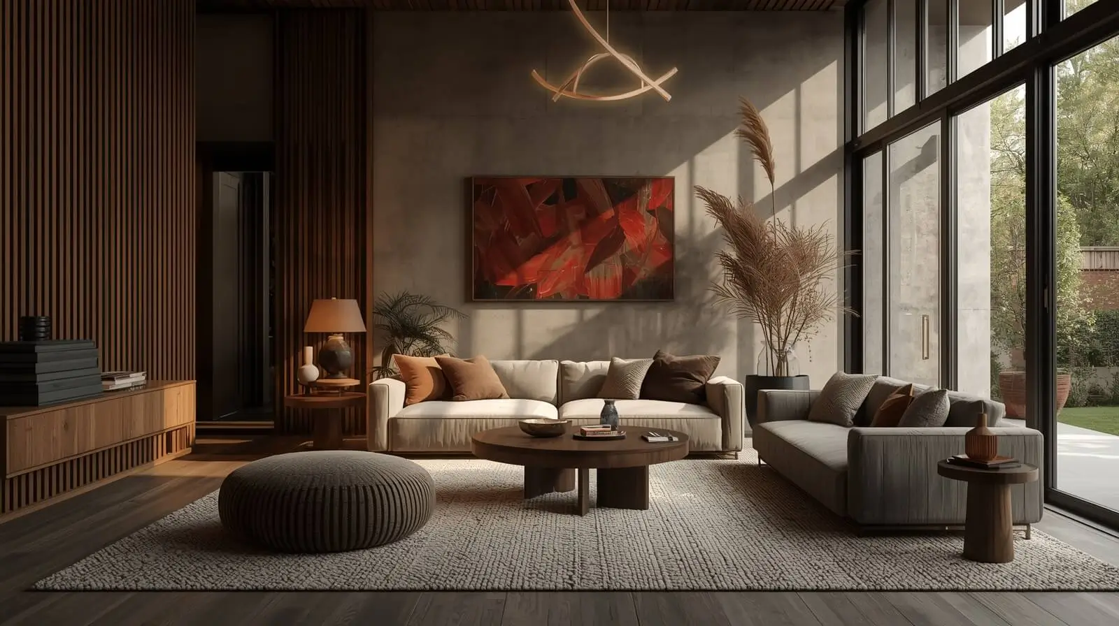 opposition rhythm in interior design