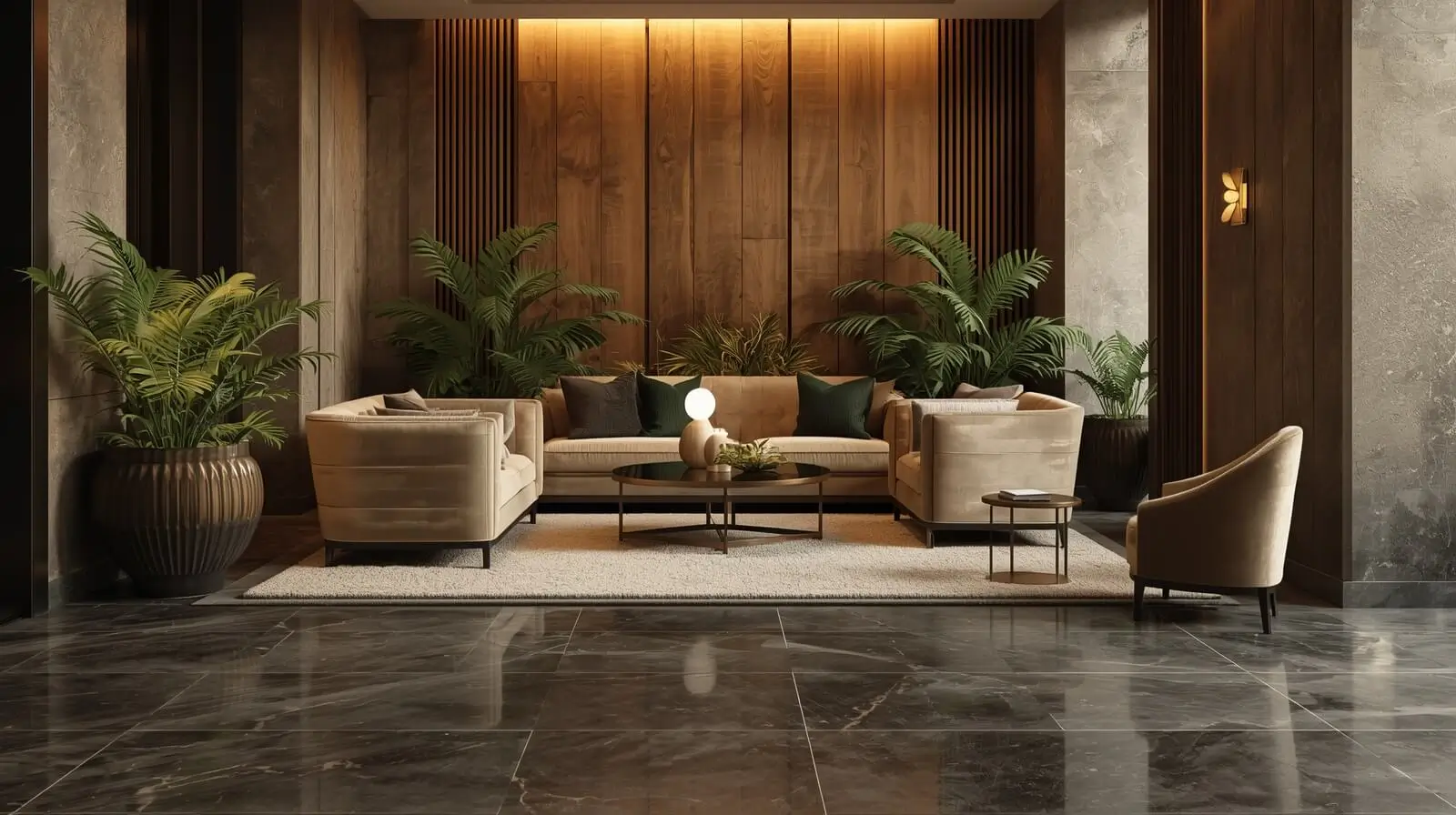 opposition rhythm in interior design