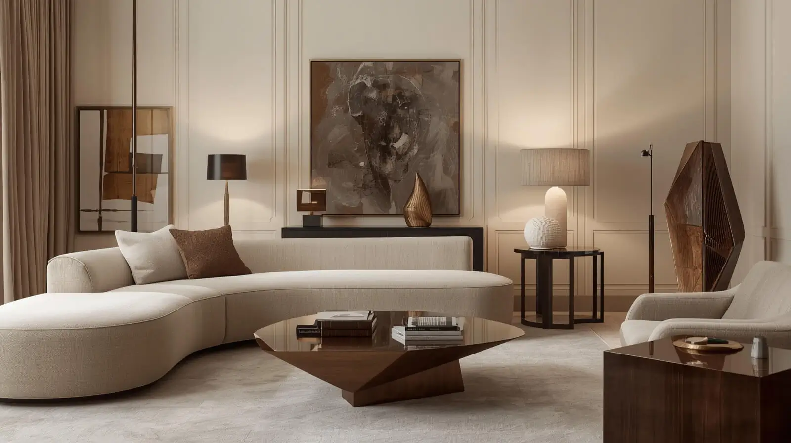 opposition rhythm in interior design