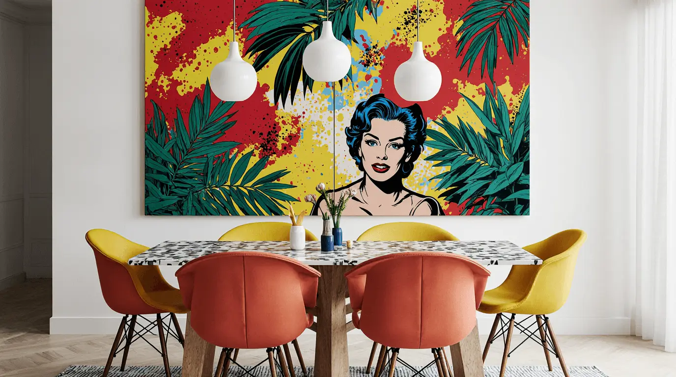 pop art interior design