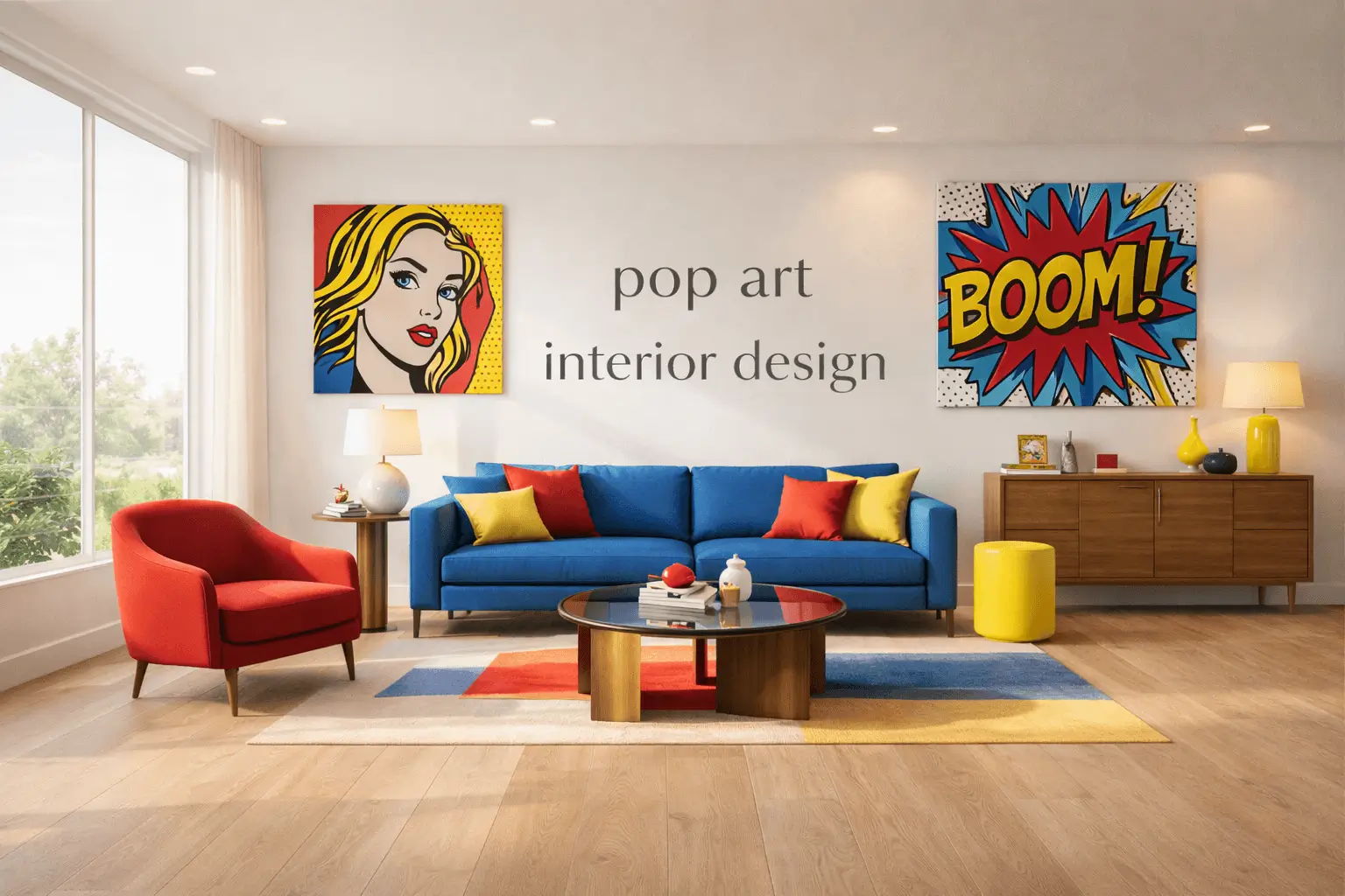 pop art interior design
