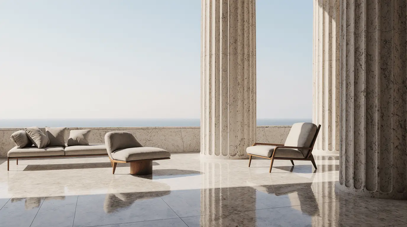 ancient greece interior design