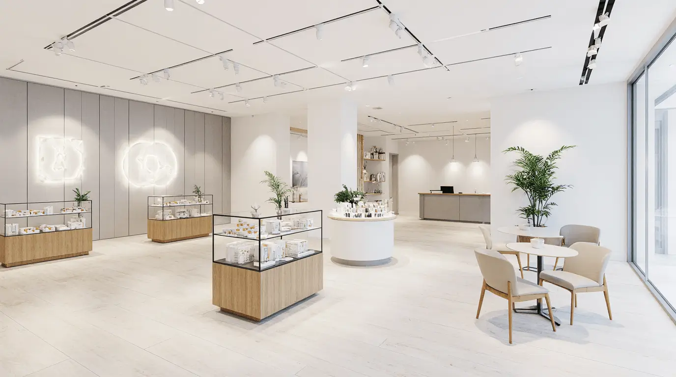 boutique dispensary interior design