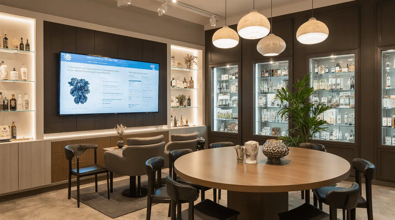 boutique dispensary interior design