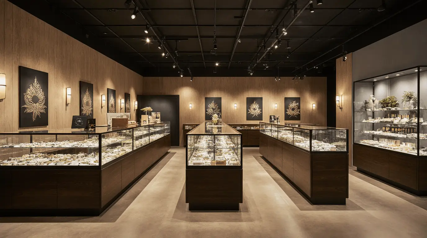 boutique dispensary interior design