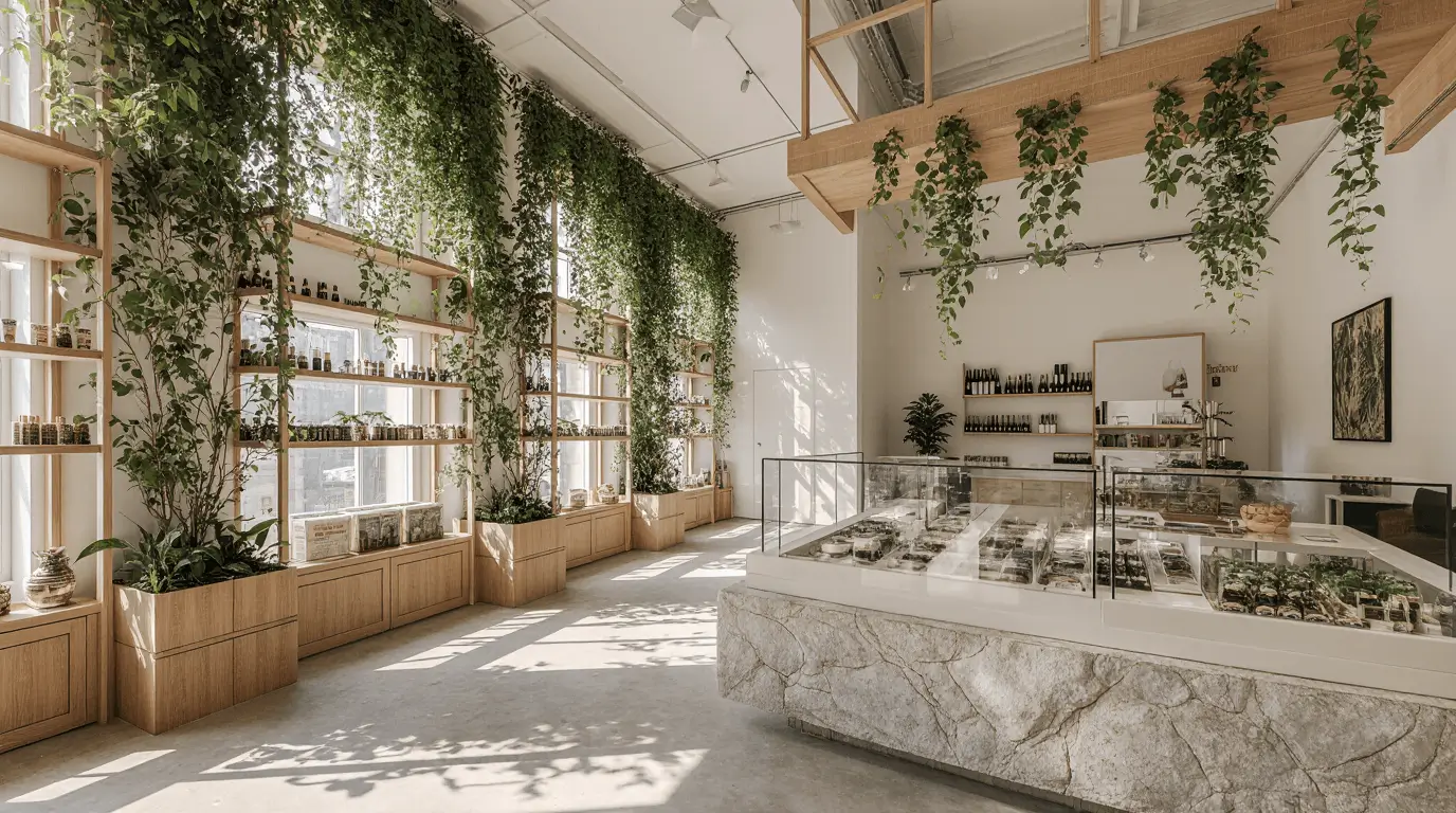 boutique dispensary interior design