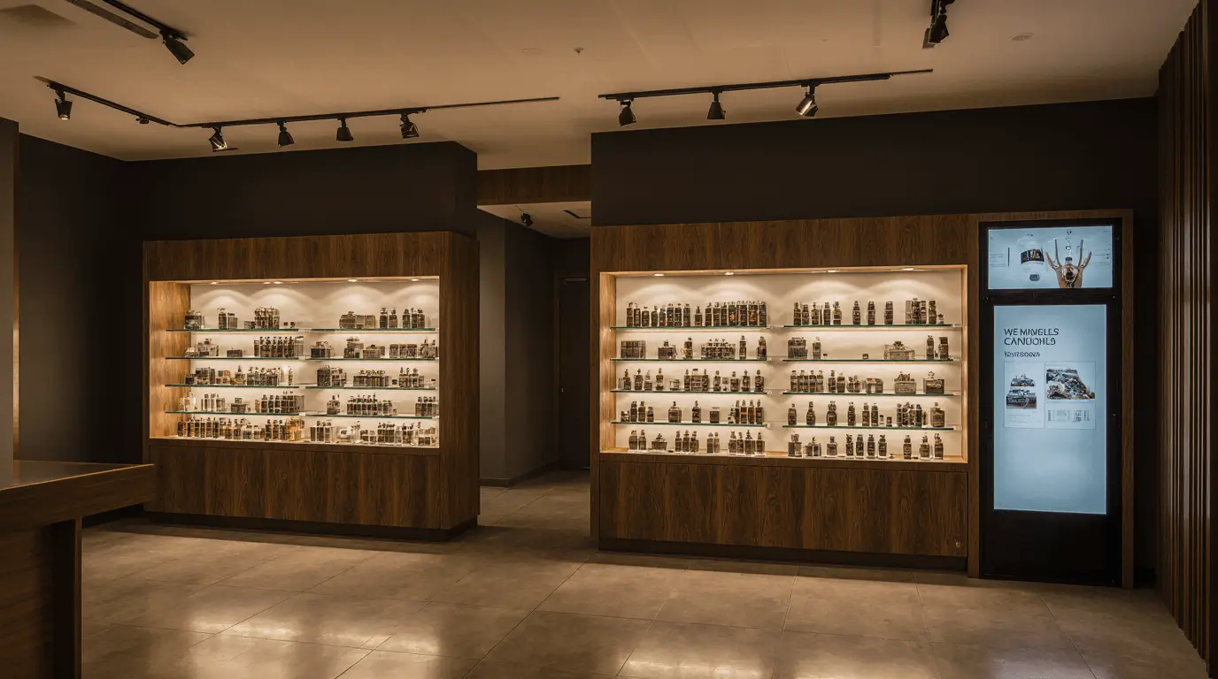 boutique dispensary interior design