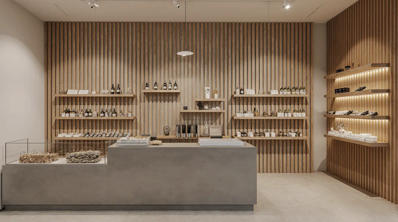 boutique dispensary interior design