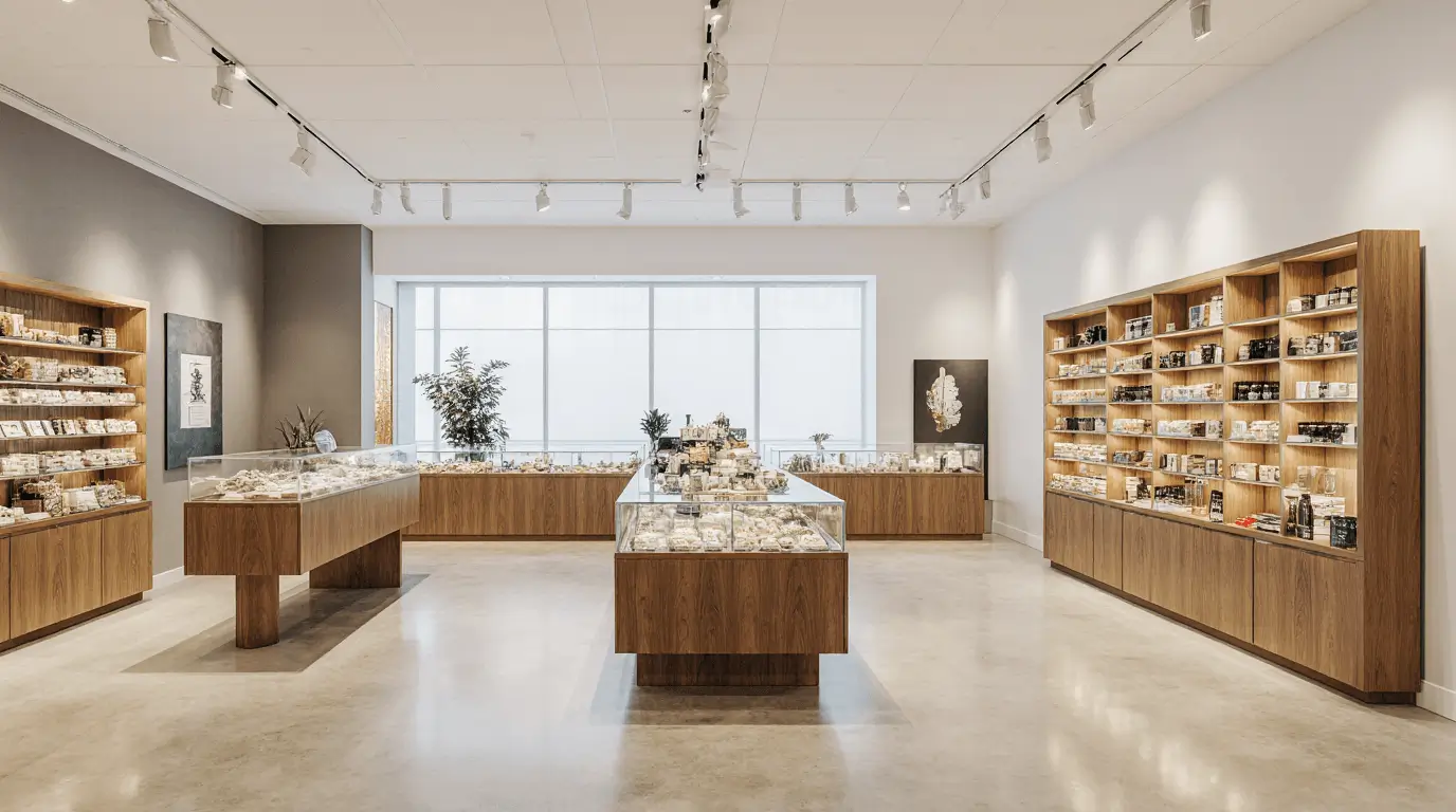 boutique dispensary interior design