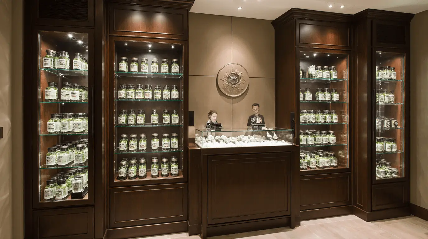 boutique dispensary interior design