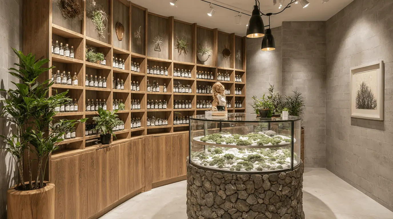 boutique dispensary interior design