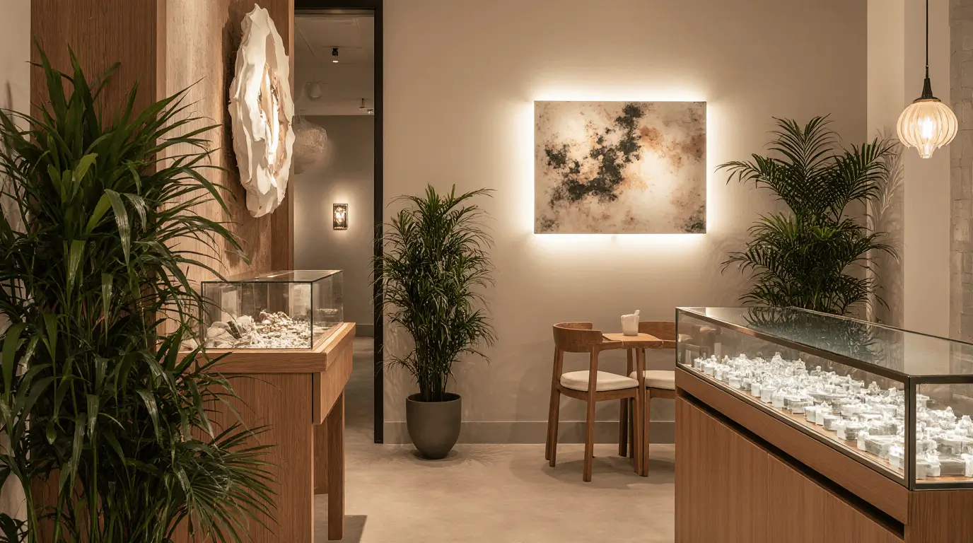 boutique dispensary interior design