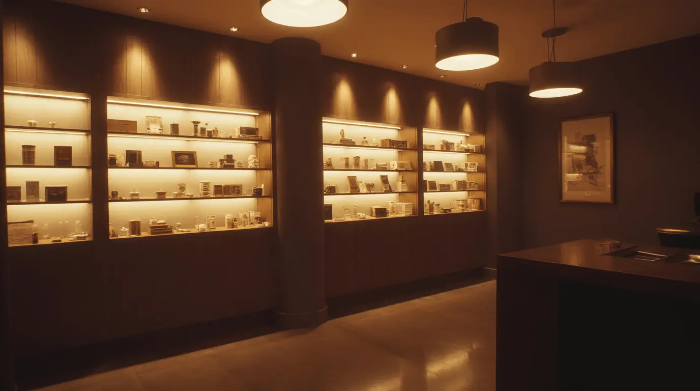 decoration interior smoke shop design