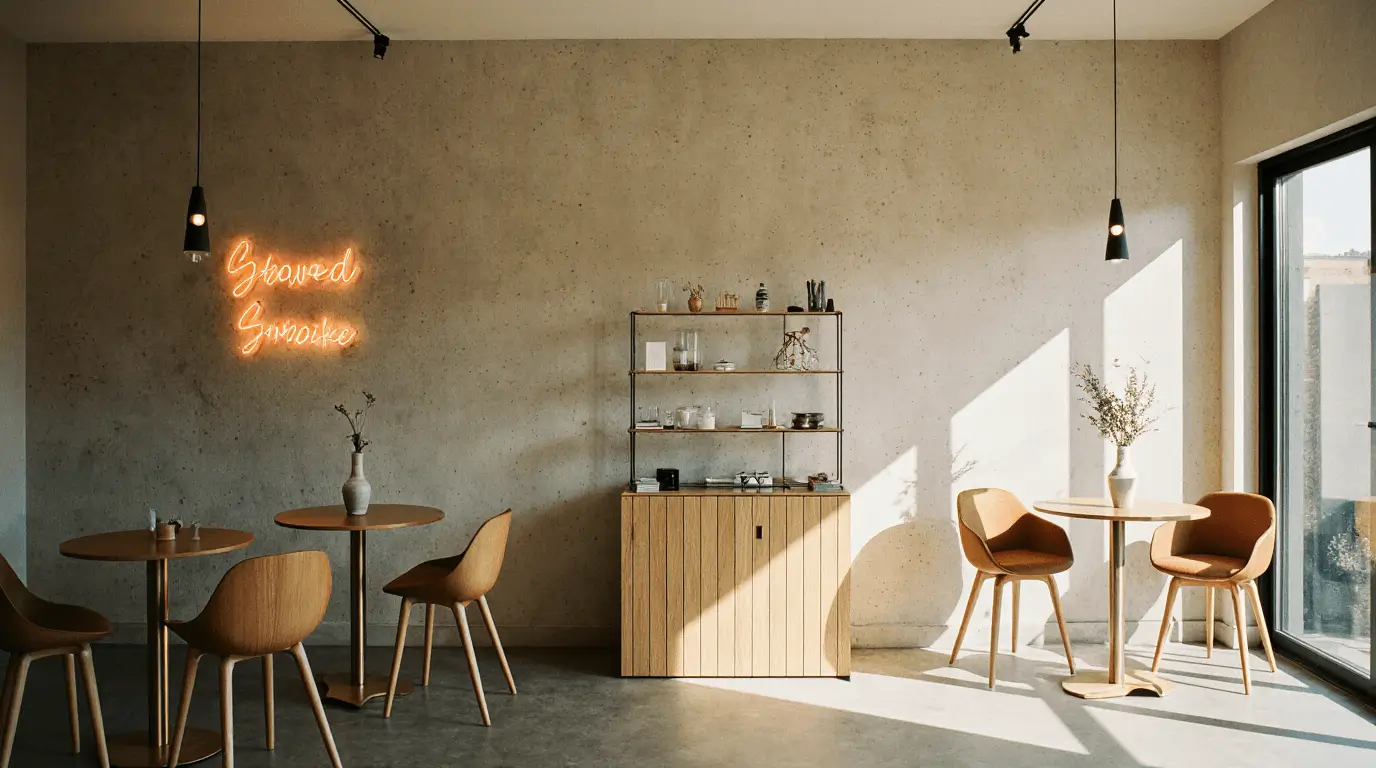 decoration interior smoke shop design