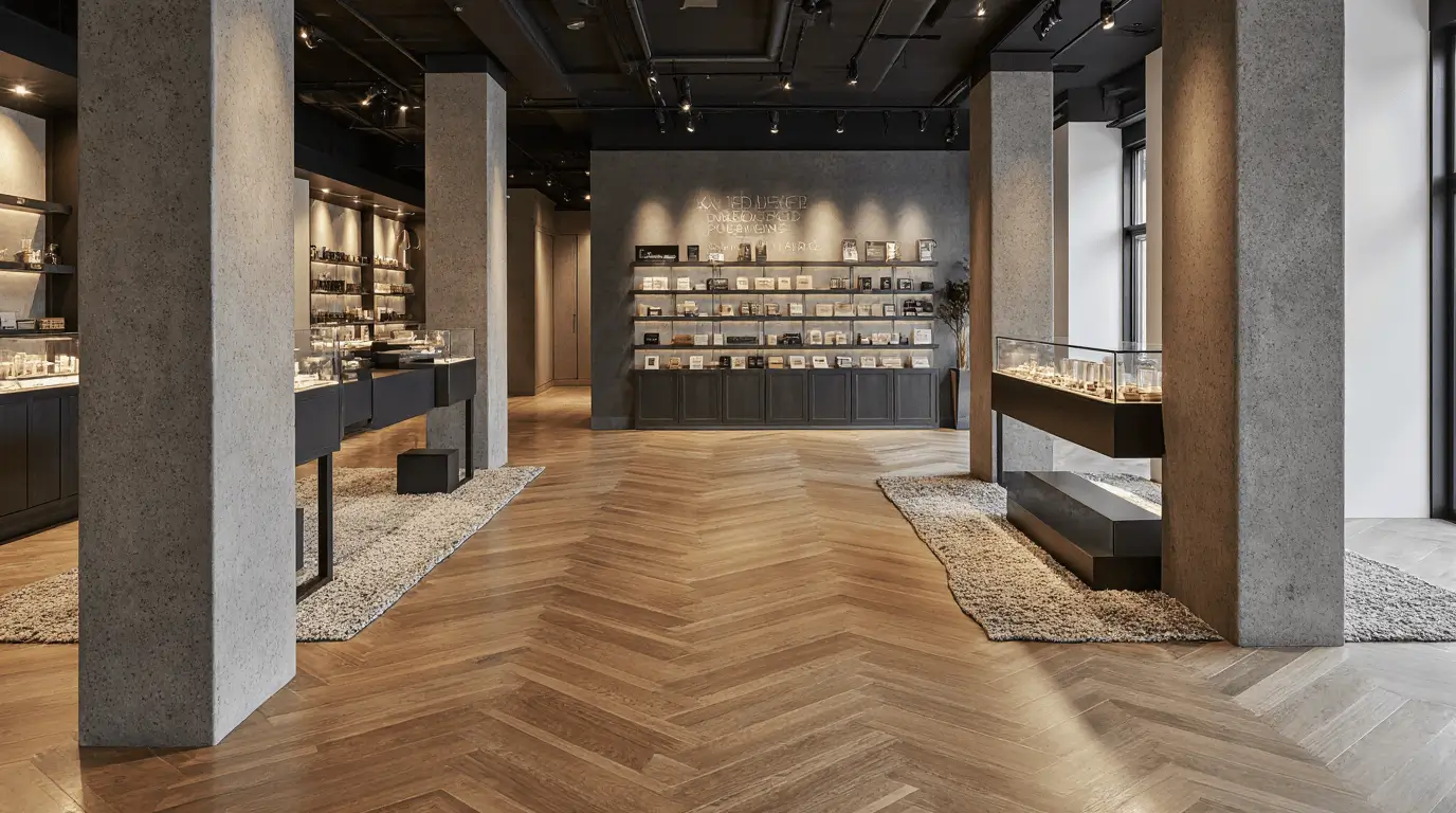 decoration interior smoke shop design