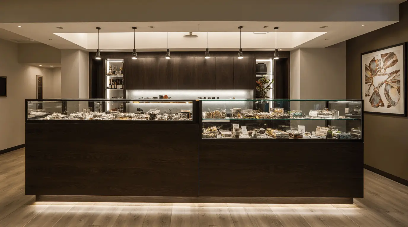 decoration interior smoke shop design