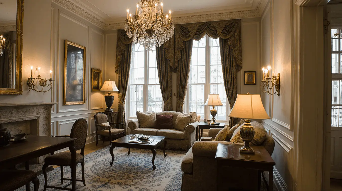 edwardian living room