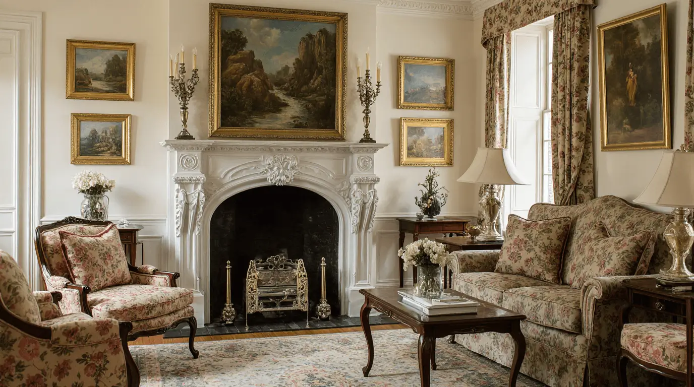 edwardian living room