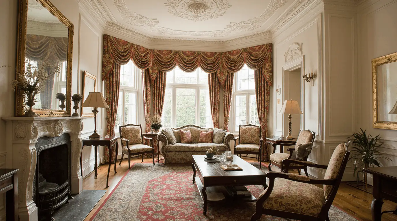 edwardian living room