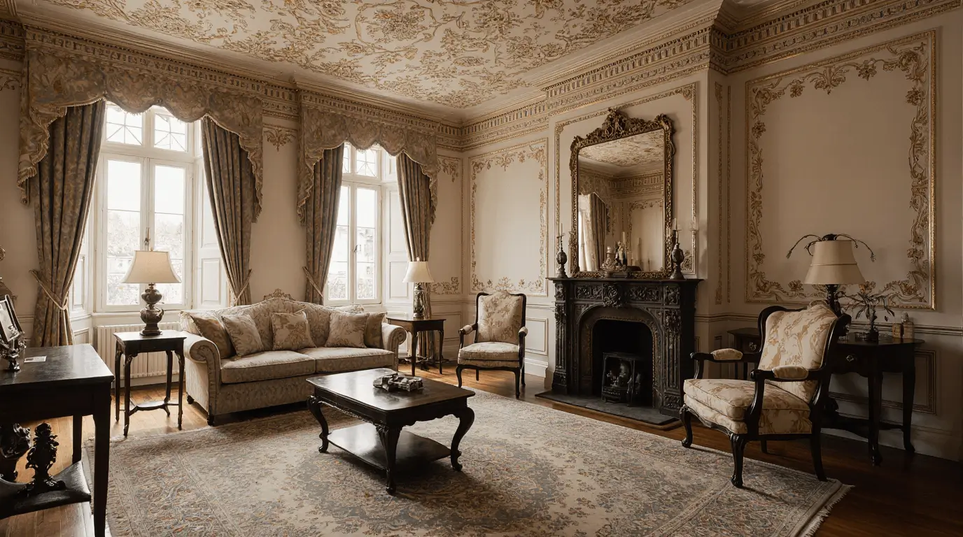 edwardian living room