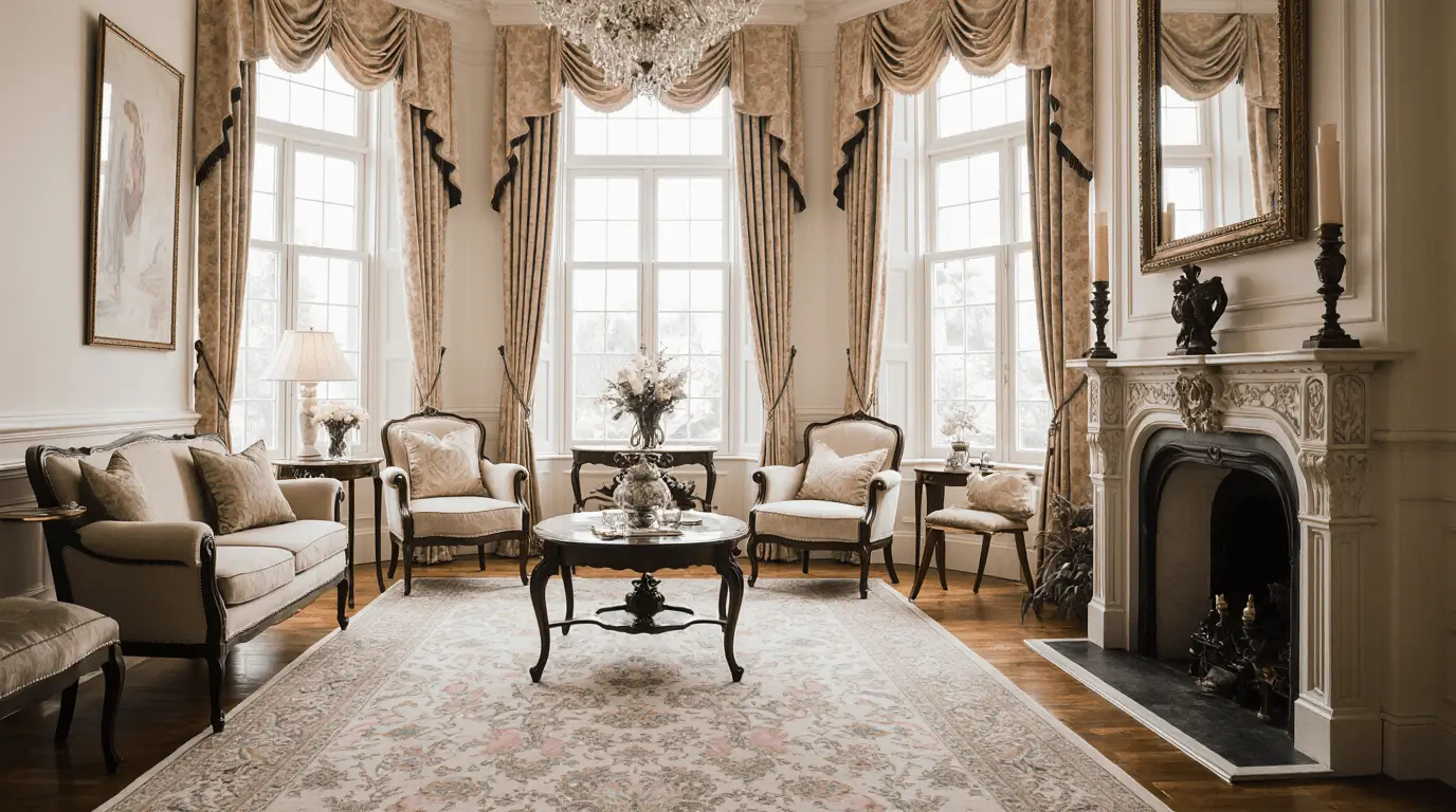 edwardian living room