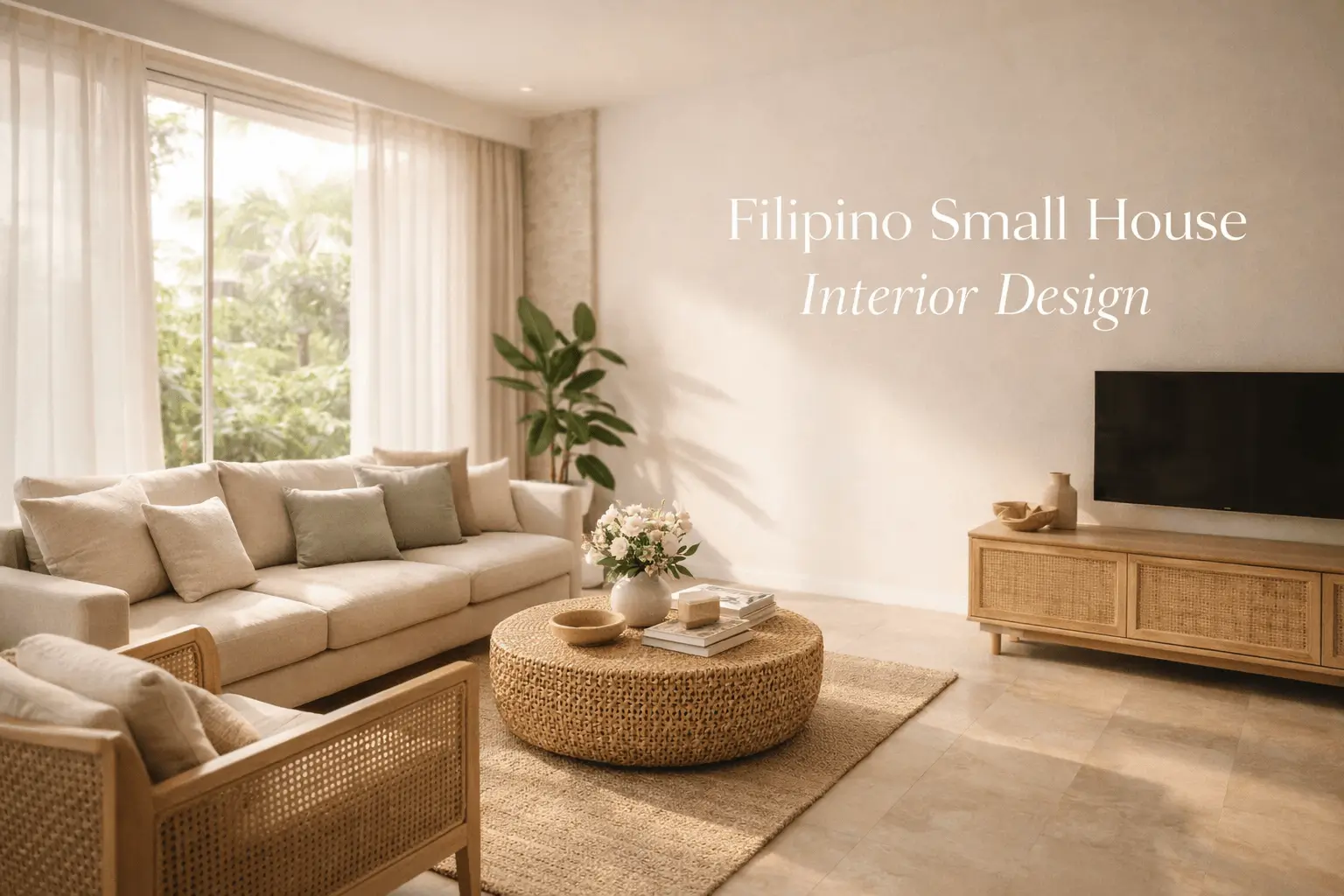 filipino small house interior design
