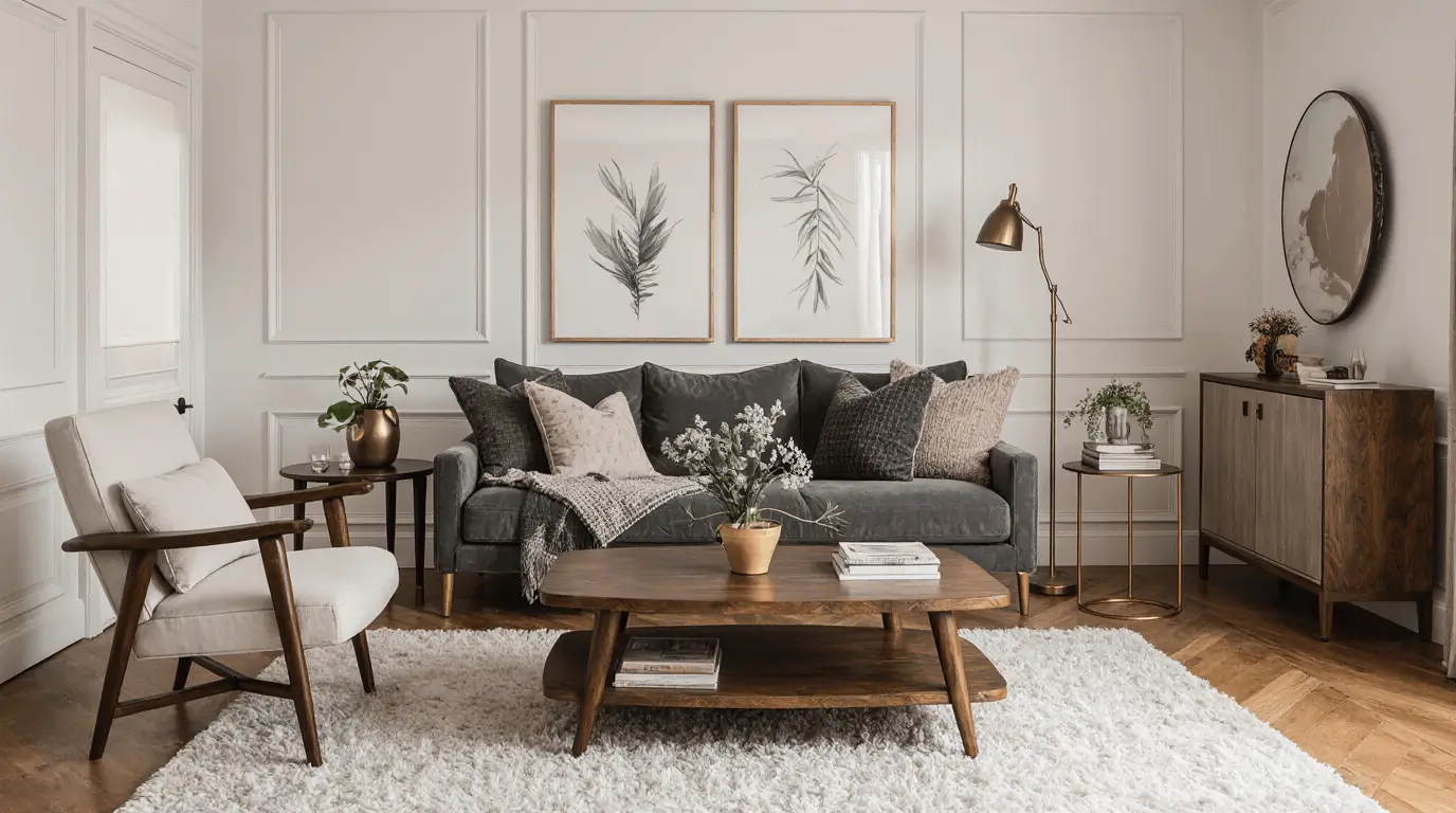 furniture selection interior design