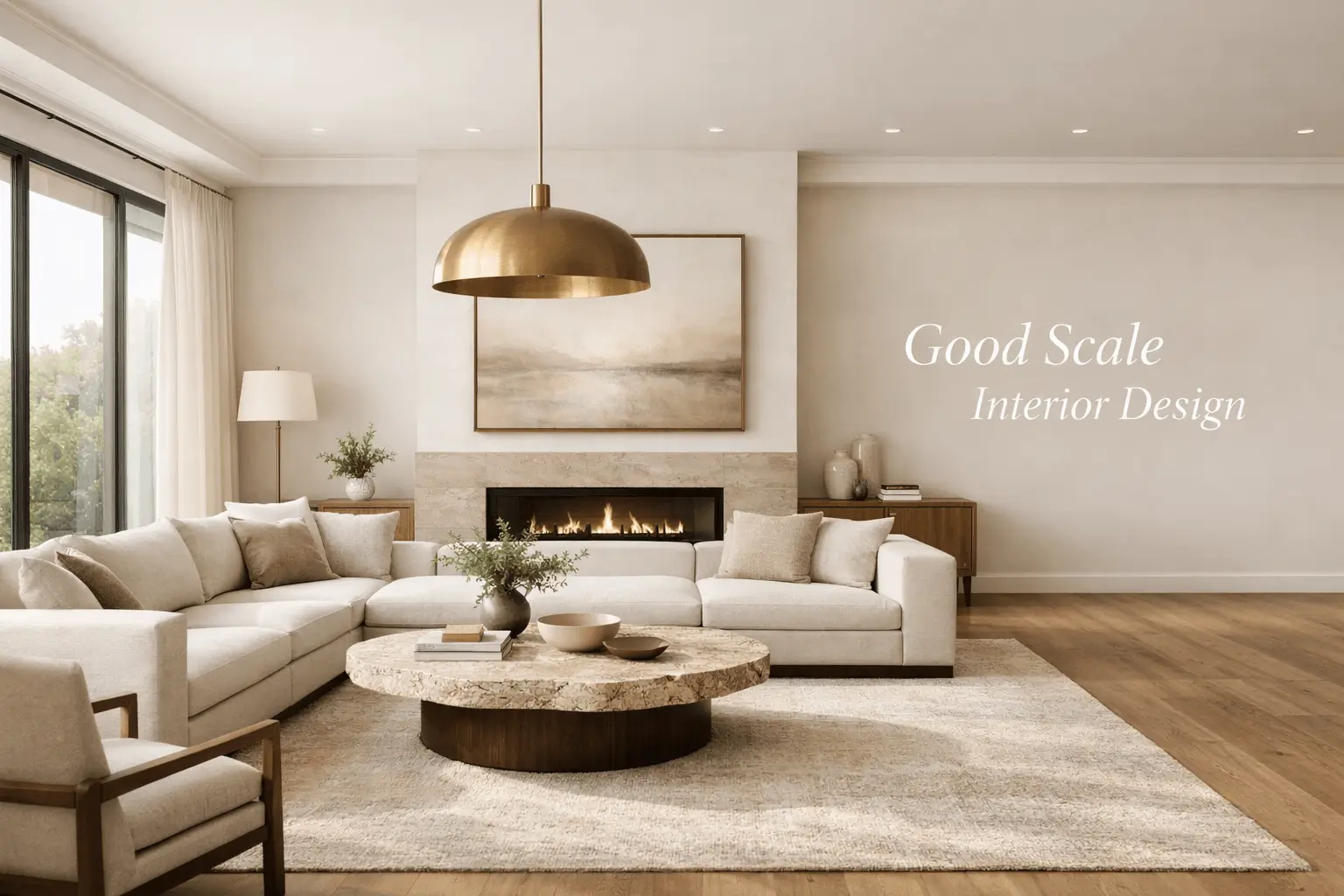 good scale interior design