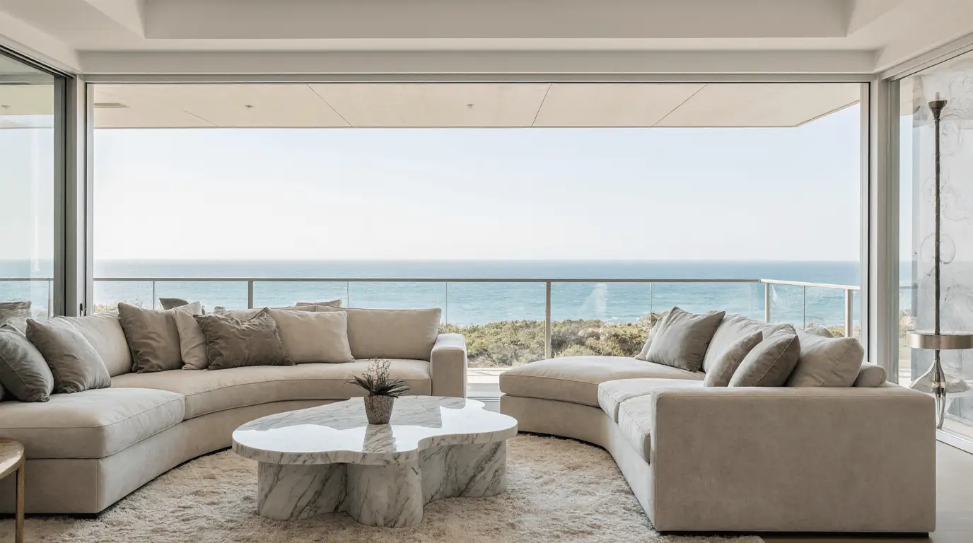 highland beach residence interior design